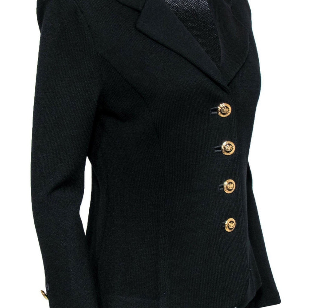 St. John Blazer with Gold Buttons